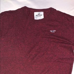 Red Hollister Sweater